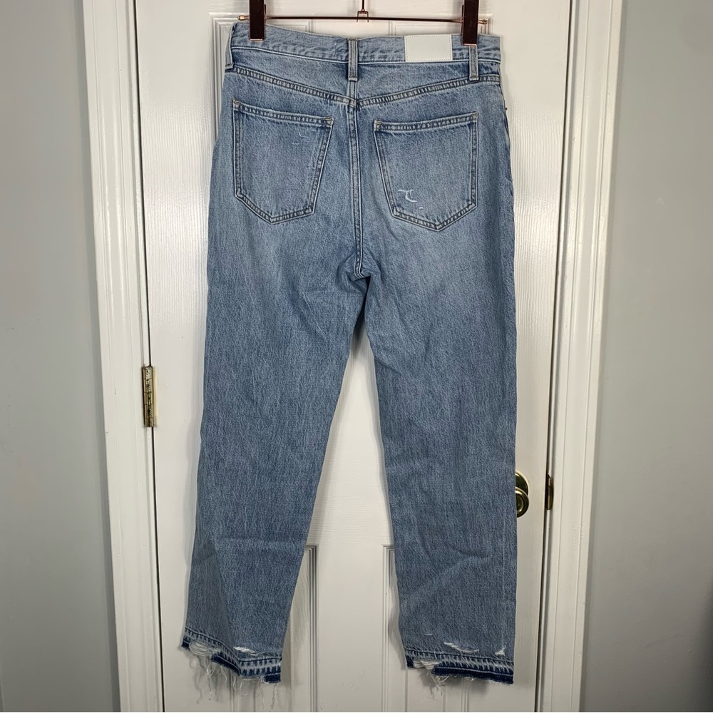 Pistola Charlie High-Rise Classic Straight Distressed Jeans Size 26 - Picture 2 of 6